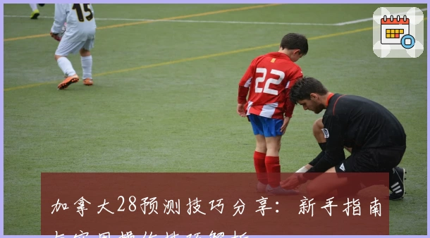 加拿大28预测技巧分享：新手指南与实用操作技巧解析