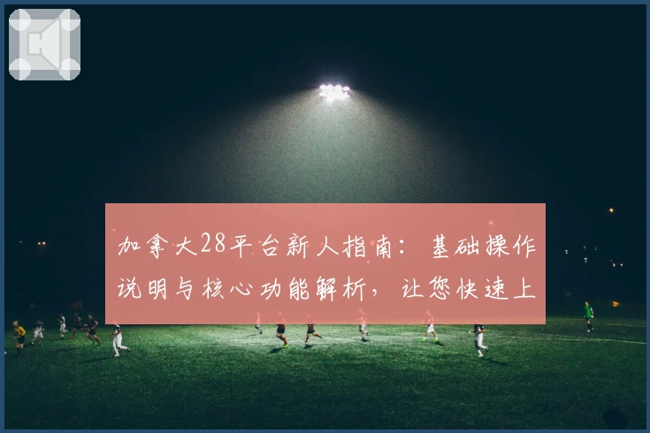 加拿大28平台新人指南：基础操作说明与核心功能解析，让您快速上手